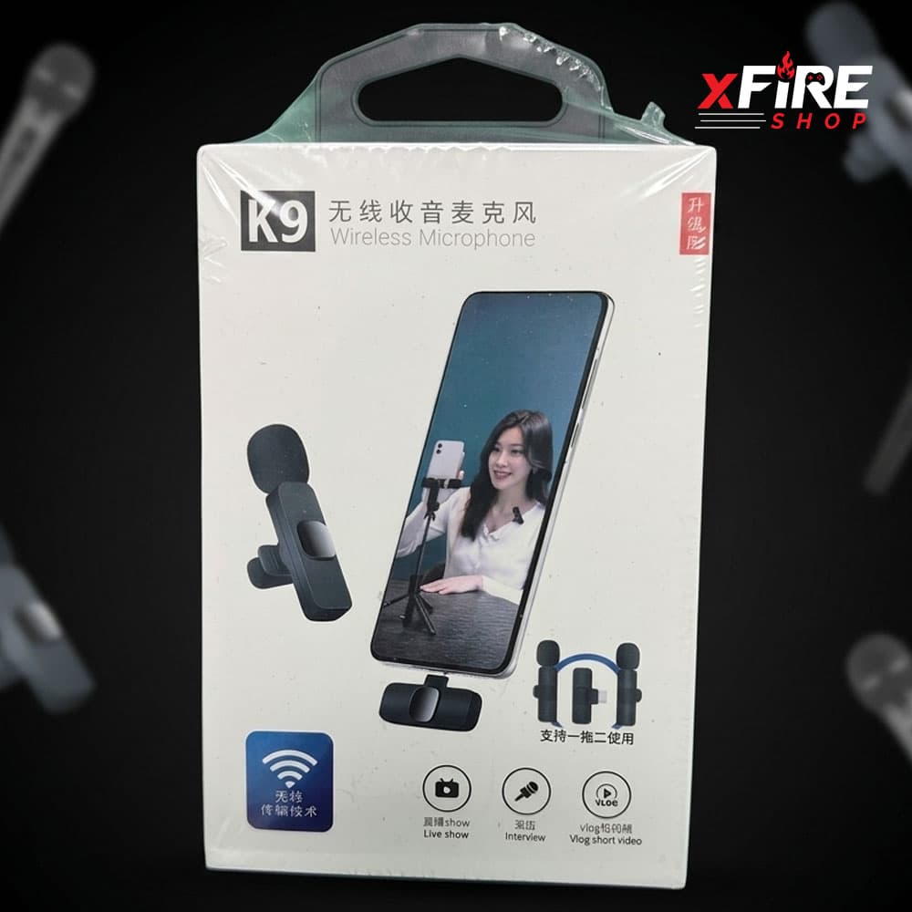 K9 Wireless Lavalier Microphone