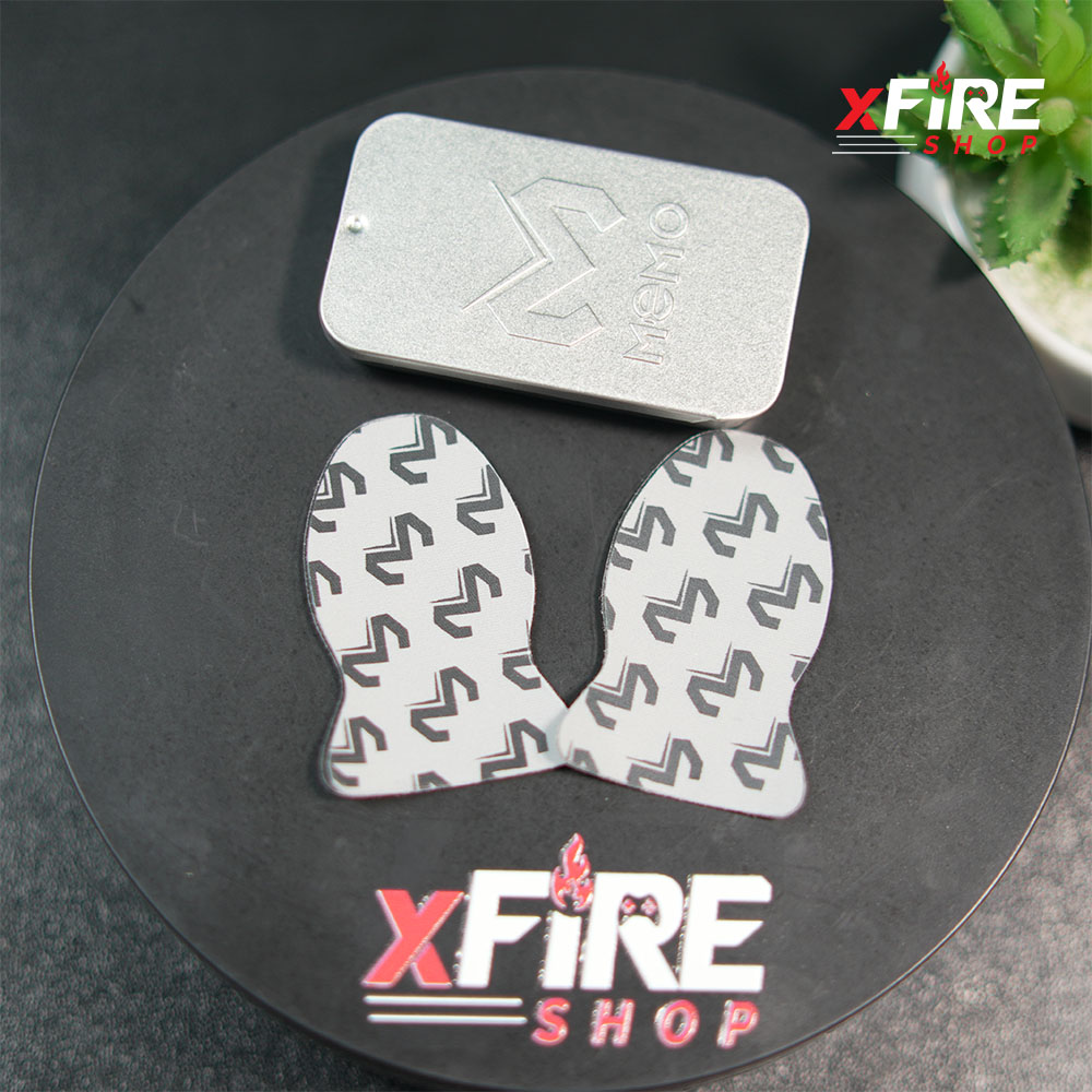 Universal MEMO FS02 Gaming Finger Sleeve Silver Fiber Finger Sleeve for Gaming