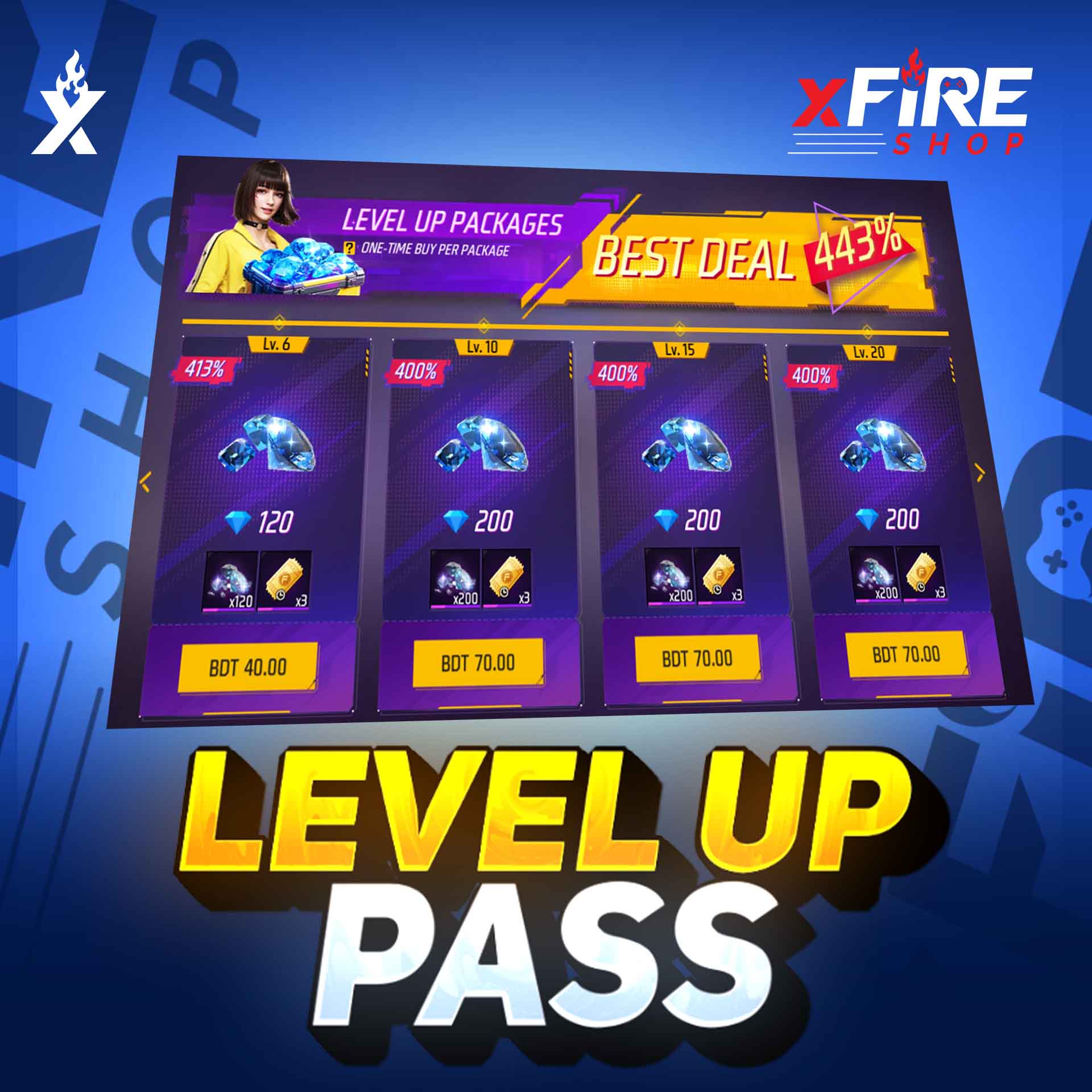 Level Up Packages