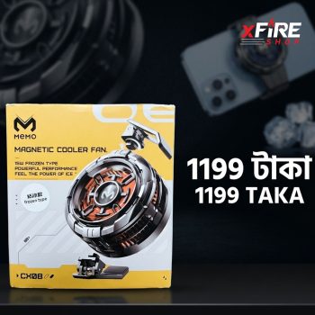 Memo CX08 Magnetic Phone Cooler 15W Gaming Cooling Fan